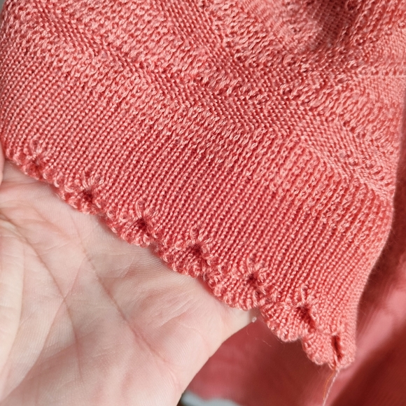 Vintage Retro Finely Knitted Short Sleeve Blouse - Picture 5 of 16